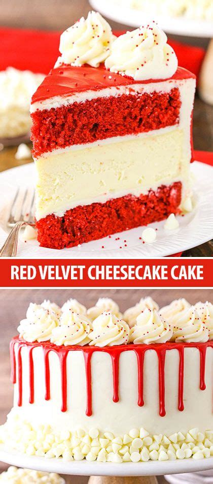 Red Velvet Cheesecake Cake Healthy Living And Lifestyle