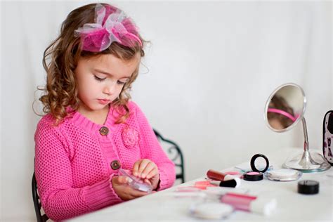 Pretend Makeup Set By Little Cosmetics Etsy Little Girls Makeup