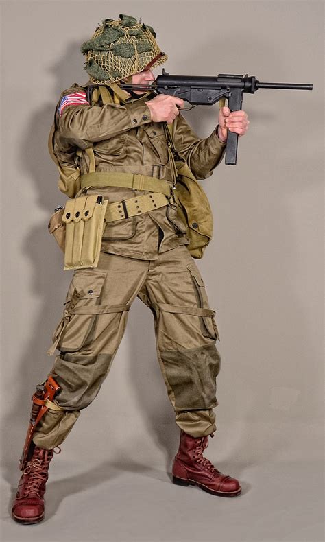 Military Uniform Us Soldiers Ww2 Airborne 03 By