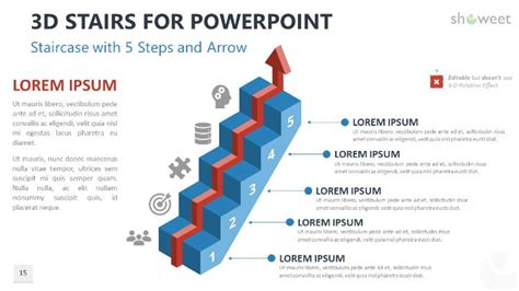 3d Stair Templates For Powerpoint Showeet Powerpoint Powerpoint