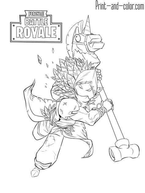 Peely, black knight, raven, fishstick, archetype, battle hound and all other characters in perfect print size. Fortnite coloring pages | Fortnite Battle Royale