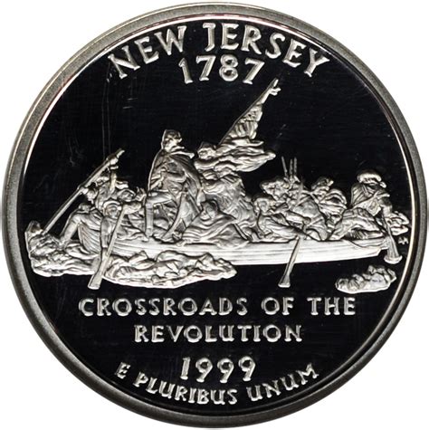 1999 New Jersey State Quarter Sell Silver State Quarters