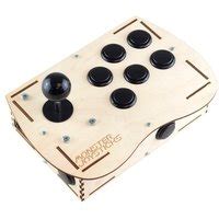 Plywood Deluxe Arcade Controller Kit For Raspberry Pi Stealth Black