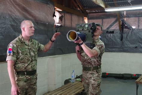 Fury Paratroopers Receive Weapons Tactics Training From 2para British