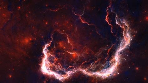 Sci Fi Nebula Hd Wallpaper By Lukasfractalizator