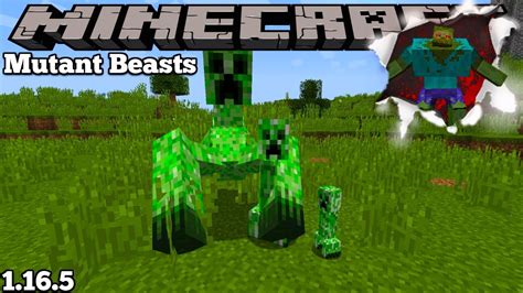 Mutant Beasts Mod Minecraft Mod Showcase Youtube