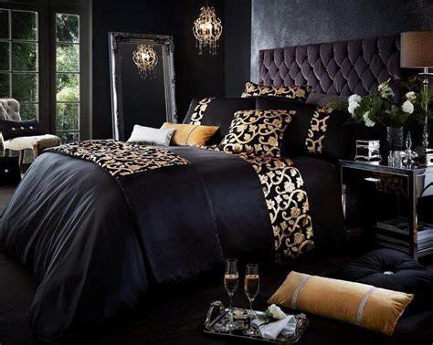 Black And Gold Bedding Set Bedding Design Ideas