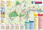 THE BEST TOURIST MAPS IN EUROPE | London sightseeing, London tourist ...