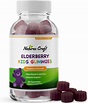 Sambucus Elderberry Gummies Kids Vitamins - Delicious Black Elderberry ...