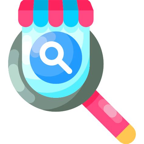 Search Special Shine Flat Icon