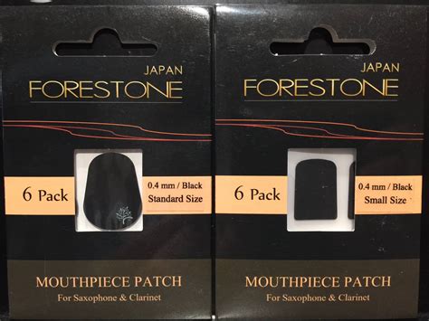 Forestone Saxophone Mouthpiece Patch Review