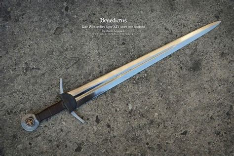 14th Century Benedictus Oakeshott Type Xiv Sword By Maciej Kopciuch