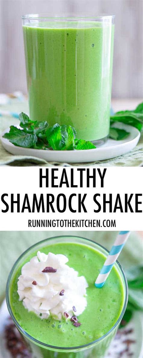 Healthy Shamrock Shake Copycat Mcdonalds Shamrock Shake