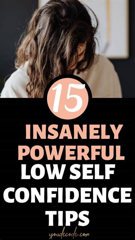 15 Powerful Low Self Confidence Tips Amazing Self