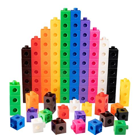 Mua Toyli 100 Piece Linking Cubes Set For Counting Sorting Stem