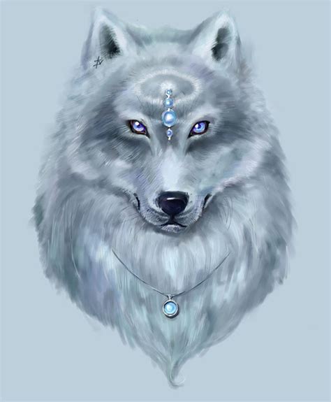 Ice Wolf By Amales On Deviantart