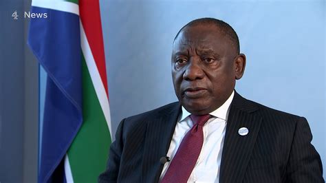 Cyril Ramaphosa ‘action Needed Now On Vaccines For Africa Channel 4