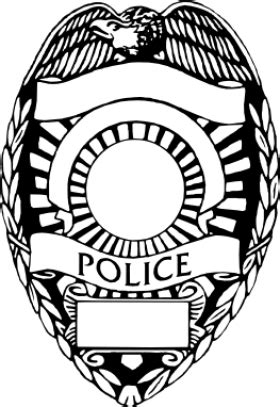 Police car near police department. Free Police Badge Clipart Pictures - Clipartix