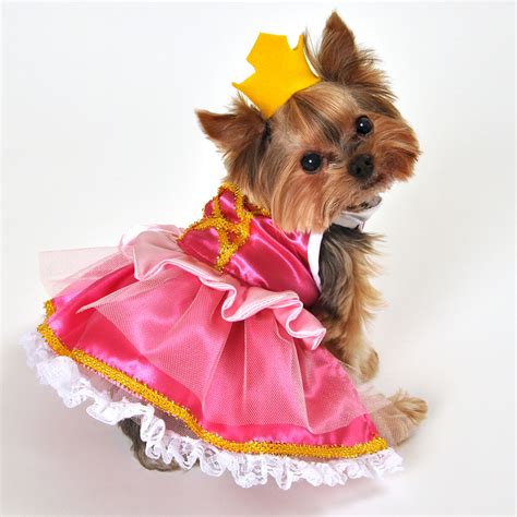Pink Princess Halloween Dog Costume Baxterboo