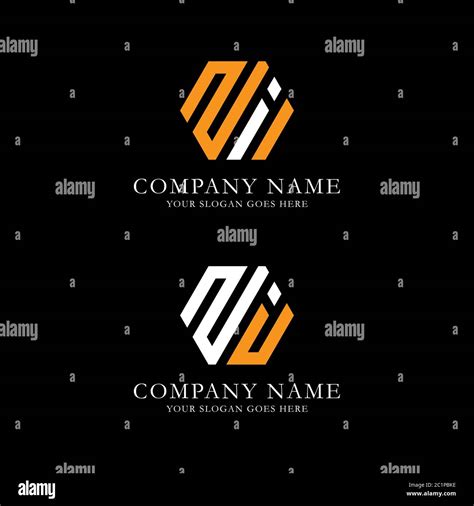 Creative Monogram Letter Zi Logo Vector Line Art Initial Name Logo