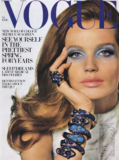 Veruschka Throughout The Years In Vogue Журнал вог Винтаж обложки