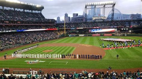 1st Row Of Section 221 Terrace Club Infield Seattle Mariners