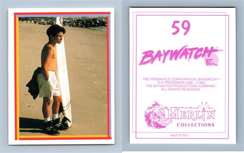 Hobie Buchannon Baywatch Merlin Sticker