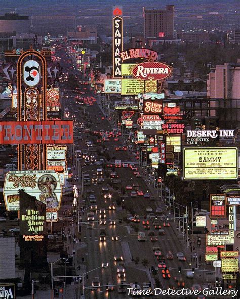 A 1980s View Of Las Vegas Nevada Vintage Photo Print Ebay