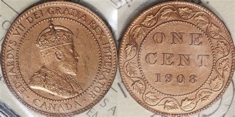 Canada 1908 High Grade 1 Cent Coin — Collectors Universe
