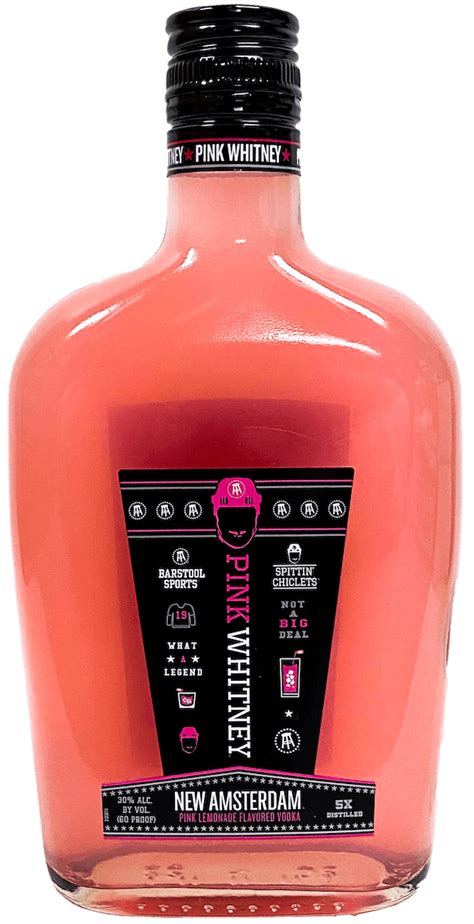 New Amsterdam Pink Whitney Vodka 375ml Bremers Wine