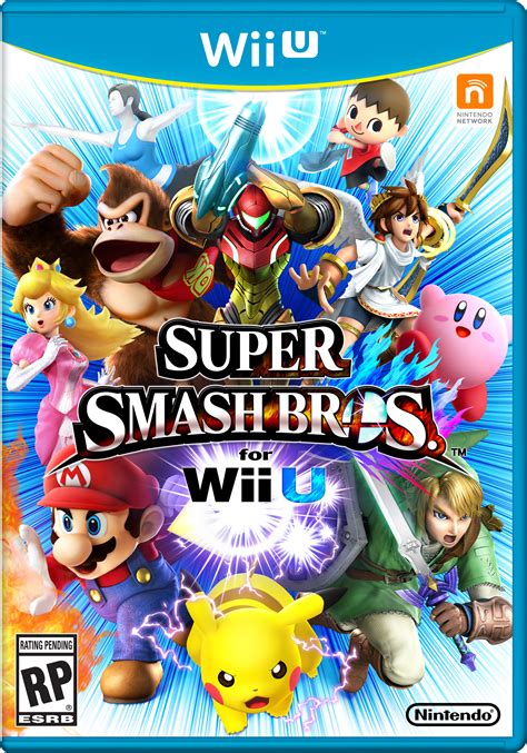 Heres The Super Smash Bros Wii U And Nintendo Ds Box Art My