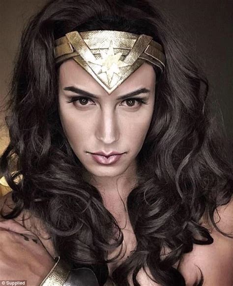 Paolo Ballesteros Transforms Into Wonder Woman Live Online Daily Mail