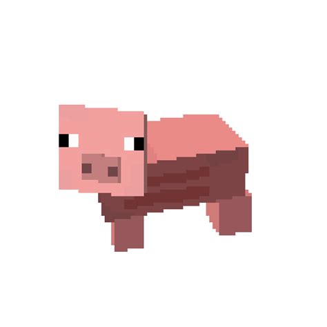 Pixilart Minecraft Pig By Fnf5731