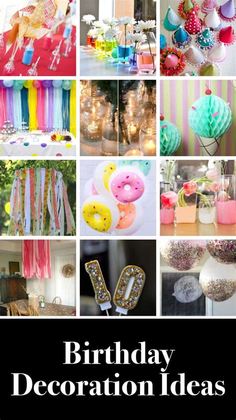 12 Easy Diy Birthday Decoration Ideas Obsigen