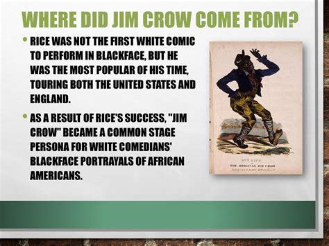 Civil Rights Jim Crow Era And Laws Ppt Download