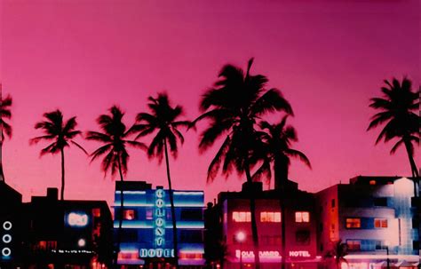Coloursteelsexappeal “miami Beach Florida 1993 ” Miami Wallpaper Neon Aesthetic Miami Beach