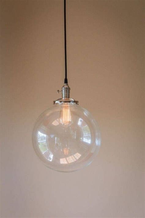 15 Inspirations Round Clear Glass Pendant Lights
