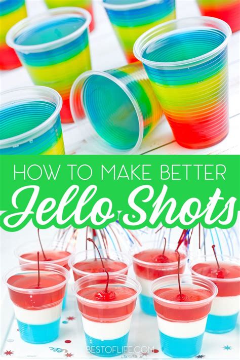 How To Make Jello Shots Come Out Easier The Best Of Life