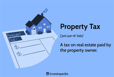 Property Tax Definition What Its Used For And How Its Calculated