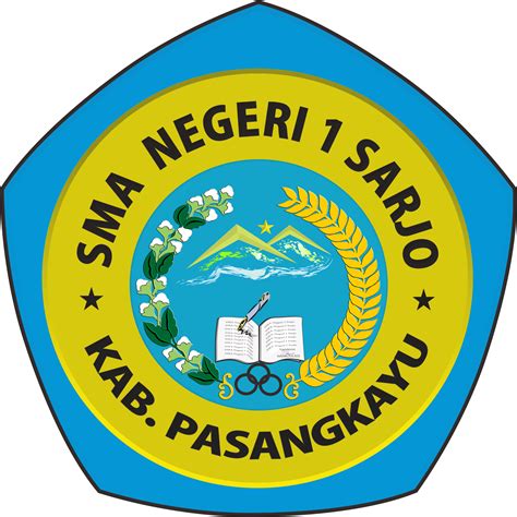 Lambang Logo Sma Negeri 1 Sarjo Sma Negeri 1 Sarjo