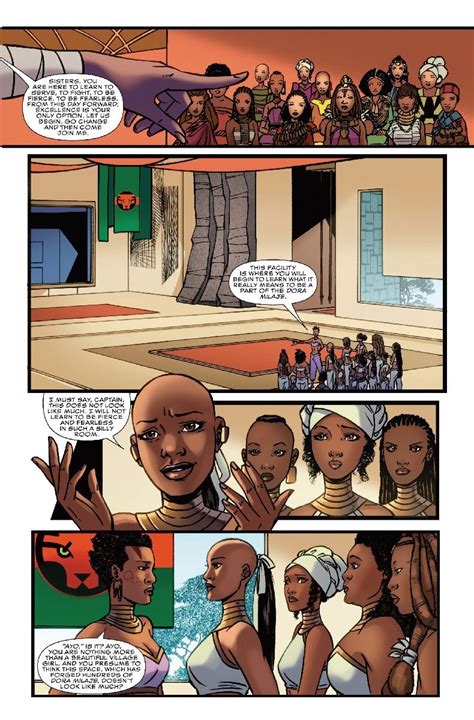 Black Panther World Of Wakanda 1 Preview Black Panther Marvel
