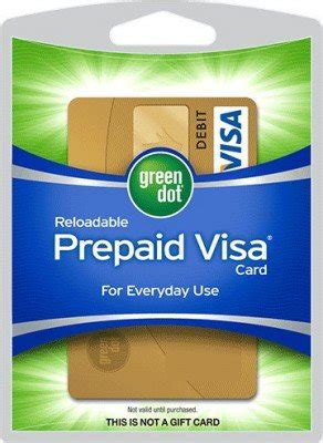 Cash card a bank card that you can only use to take money out of cash machines (if you have the funds in your account). *CLOSED* Review and $50 Giveaway - GreenDot PrePaid Visa Card