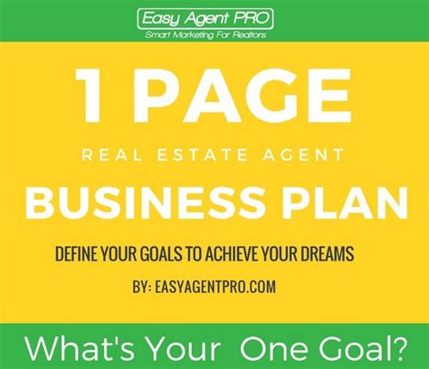 The Ultimate Real Estate Business Plan To Hit Your Goals
