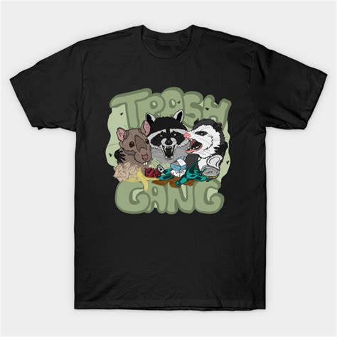Rat Raccoon Opossum Team Trash Gang Garbage Gangsters Team Trash