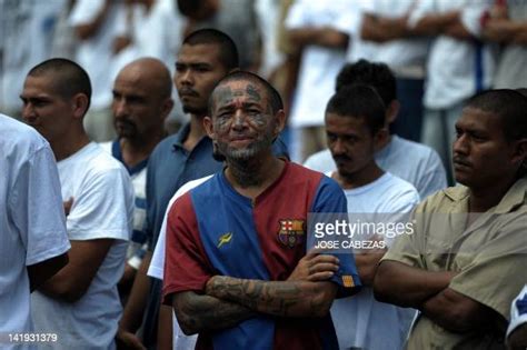 Members Of The Mara Salvatrucha Gang Attend A Mass Held At The Ciudad