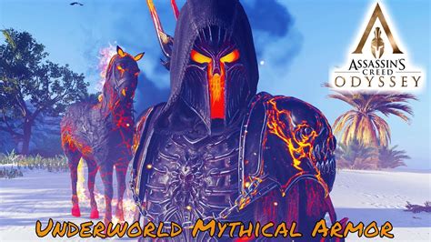 Assassins Creed Odyssey Underworld Mythical Pack Preview Underwold Armor And Cerberus Mount