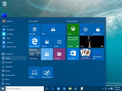 Pin Settings From The Settings App To The Start Menu In Windows 10