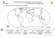 31 Label The Continents Worksheets - Best Labels Ideas 2020