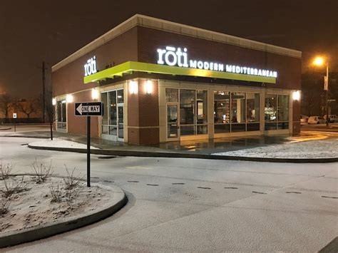 Find opening hours and closing hours from the mediterranean restaurants category in chicago, il and other contact details such as address, phone number, website. Stasica Construction announces the opening of Roti Modern ...