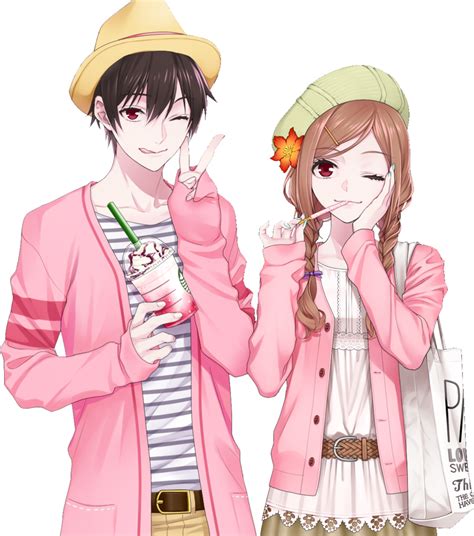 Download Cute Couple Anime Picture Free Download Image Hq Png Image